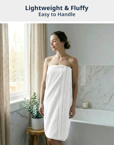 LANE LINEN stacked hand towels displaying uniform color and ready-to-use convenience