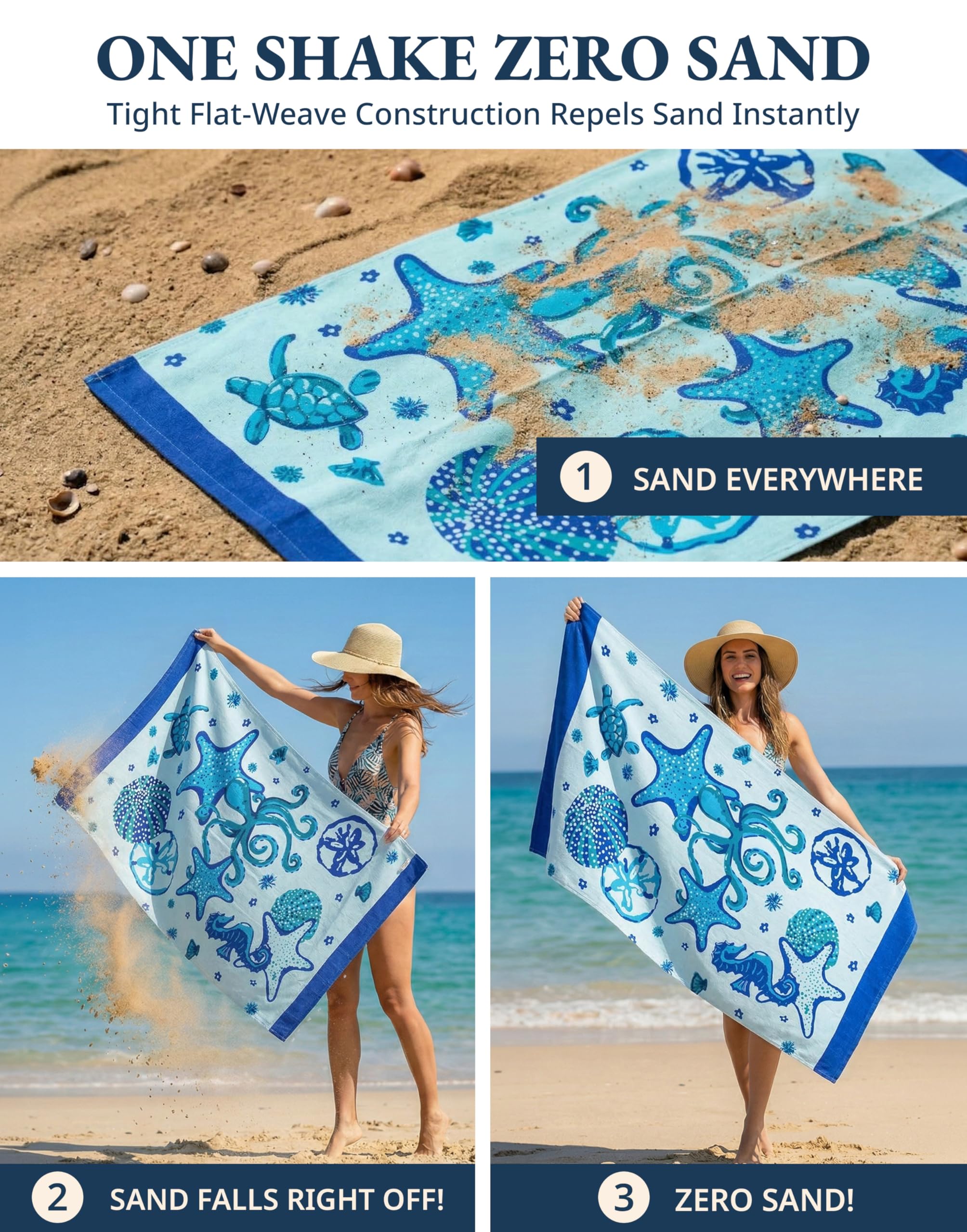 LANE LINEN towel on lounge chair in use for comfortable poolside drying