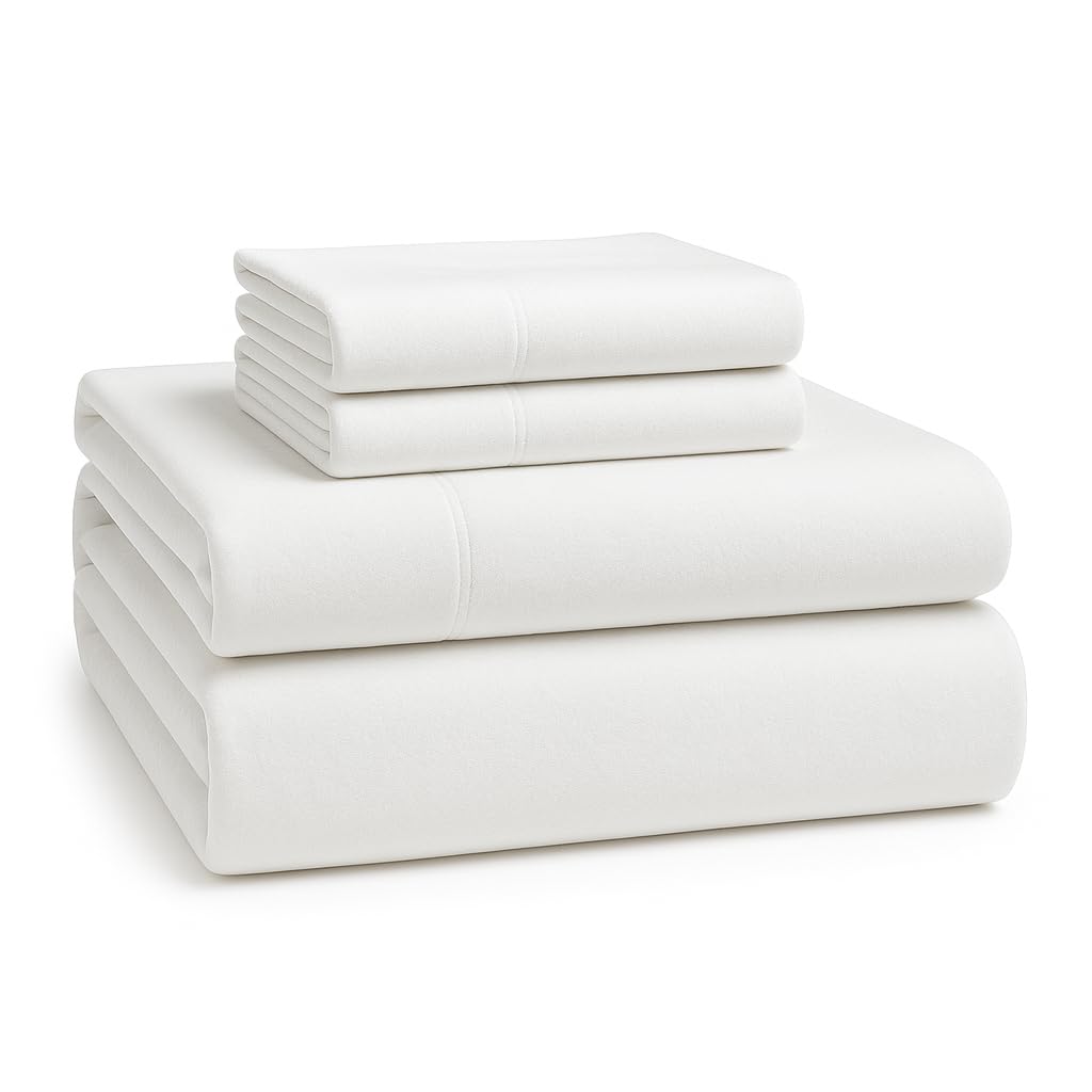 LANE LINEN front packaging showing full king flannel set and brand