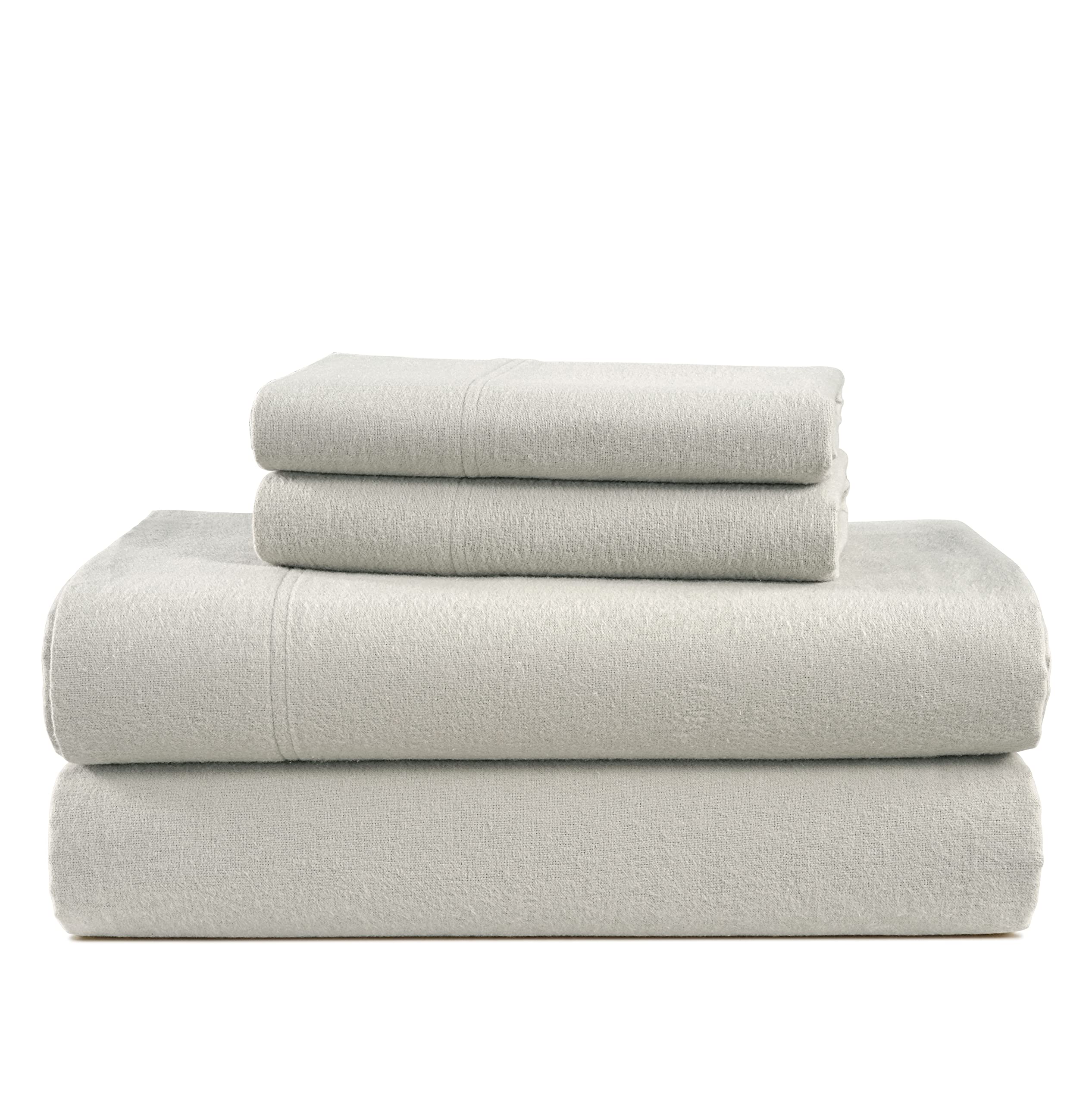 LANE LINEN front packaging view showing the full king flannel sheet set and clear labeling for easy selection