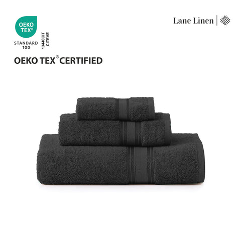 LANE LINEN vacuum-sealed packaging reducing shipping footprint