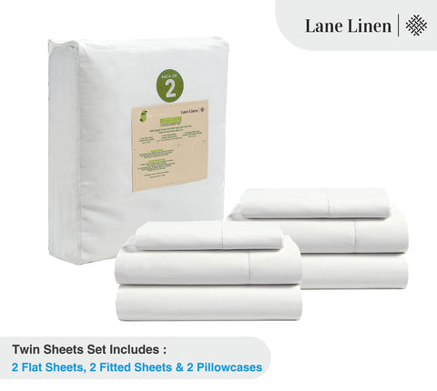 LANE LINEN percale weave close-up highlighting airflow and cooling benefit