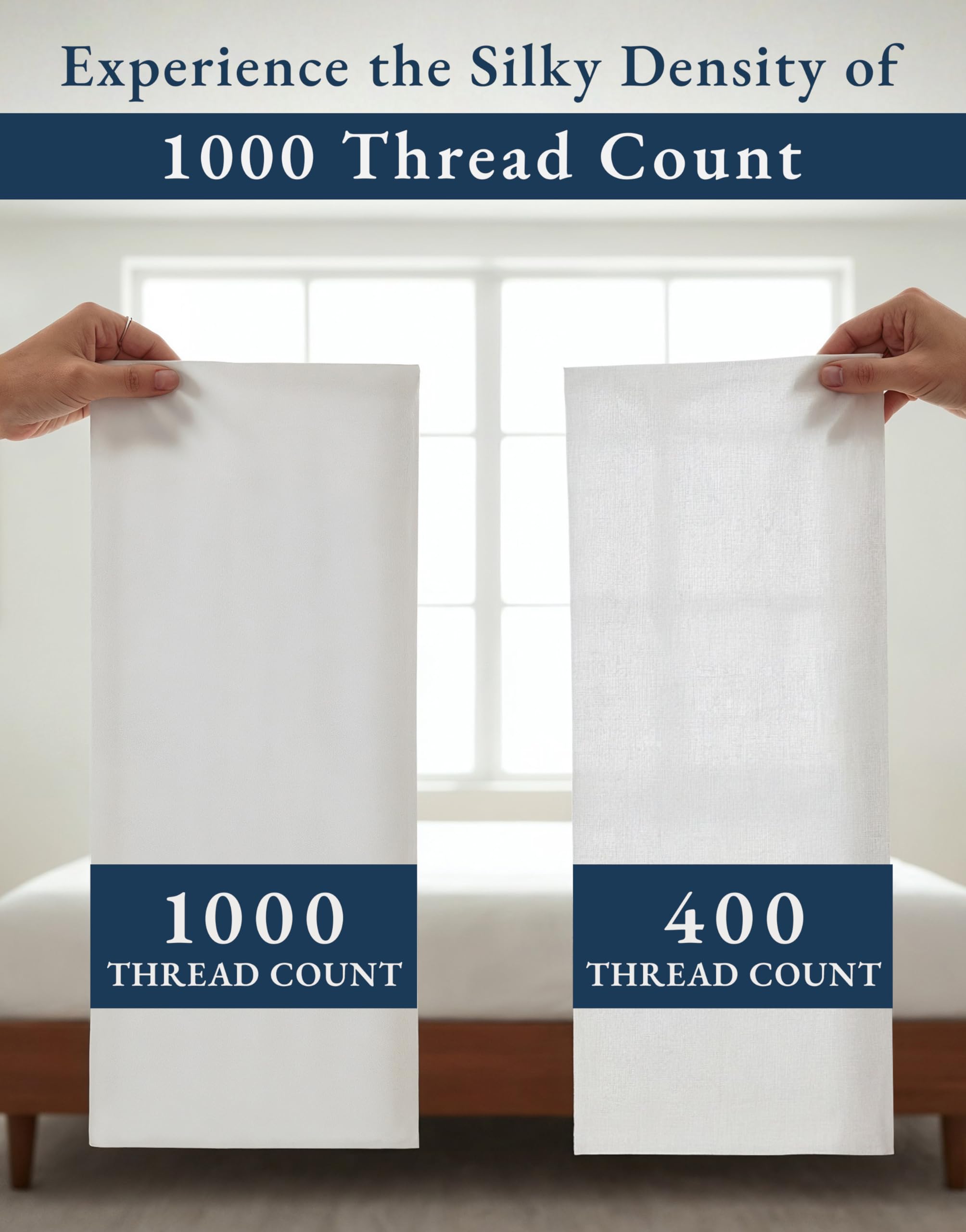 LANE LINEN pillowcase envelope closure keeps pillows neatly covered