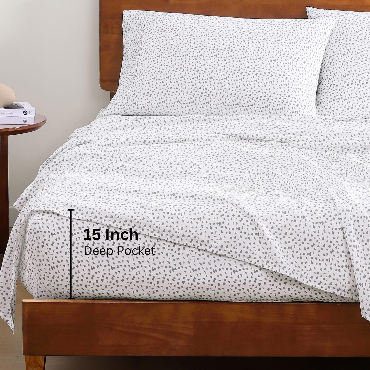 LANE LINEN two pillowcases neatly folded highlighting stitching quality