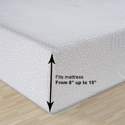 LANE LINEN polka dot pattern detail illustrating timeless aesthetic benefit