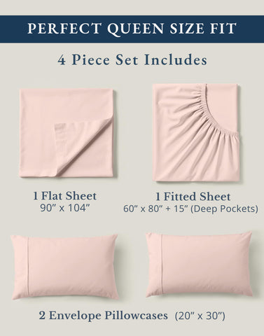 LANE LINEN pillowcase envelope closure photograph offering tidy pillow protection
