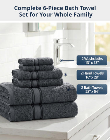 LANE LINEN washcloth terry loop detail showing absorbent texture and gentle touch