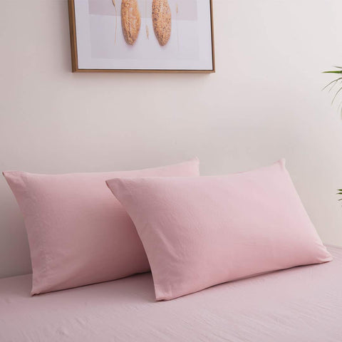 Lanest Housing microfiber twill close-up showing brushed texture for extra softness and durability