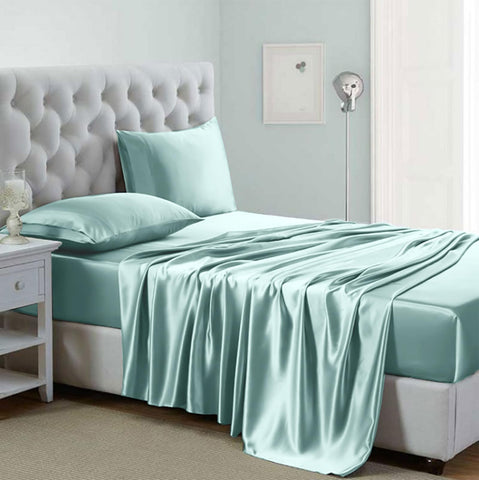 Lanest Housing full set front view showing aqua satin and smooth finish for luxurious feel