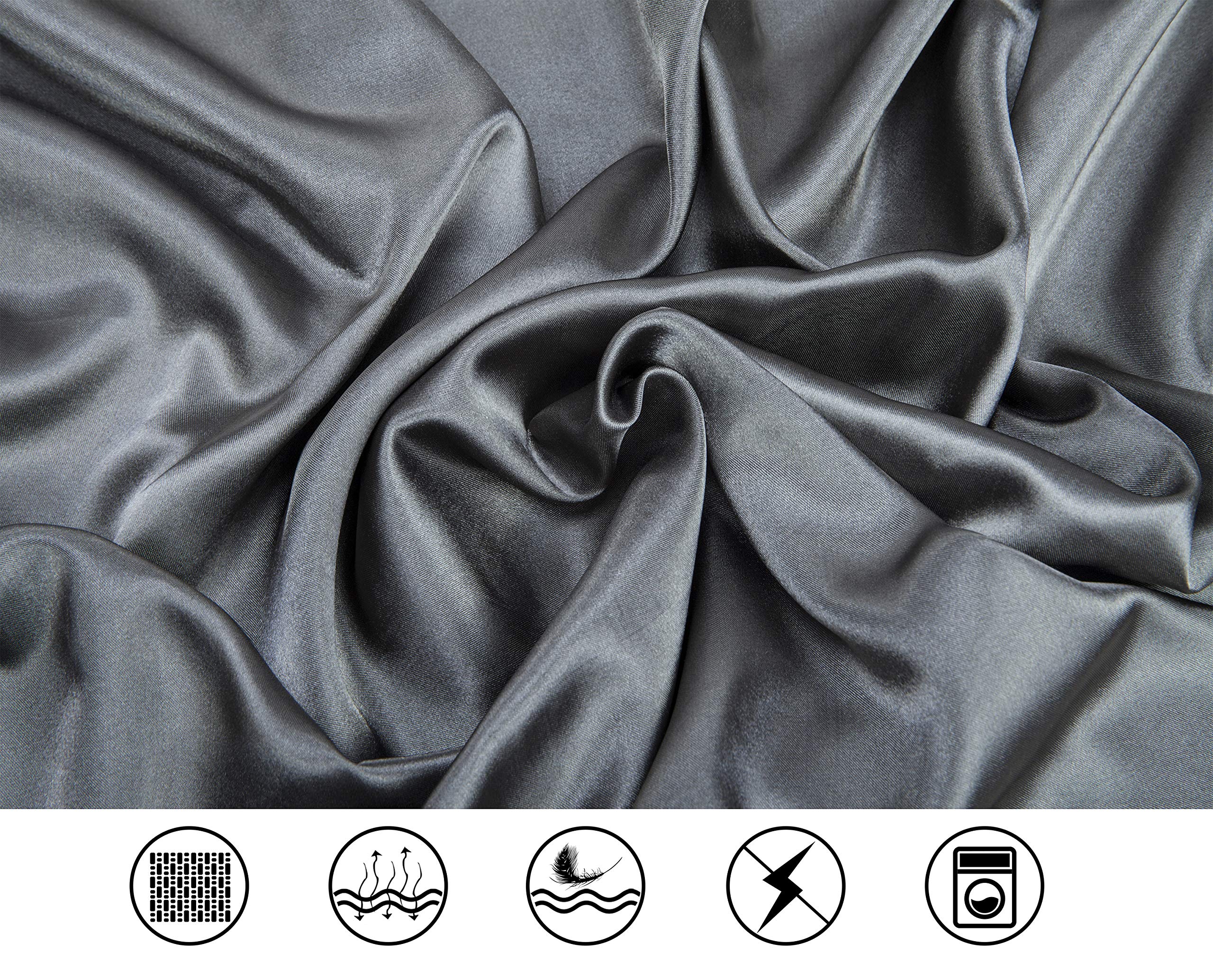 Lanest Housing fitted sheet elastic and corner straps demonstrating secure anti-slip fit