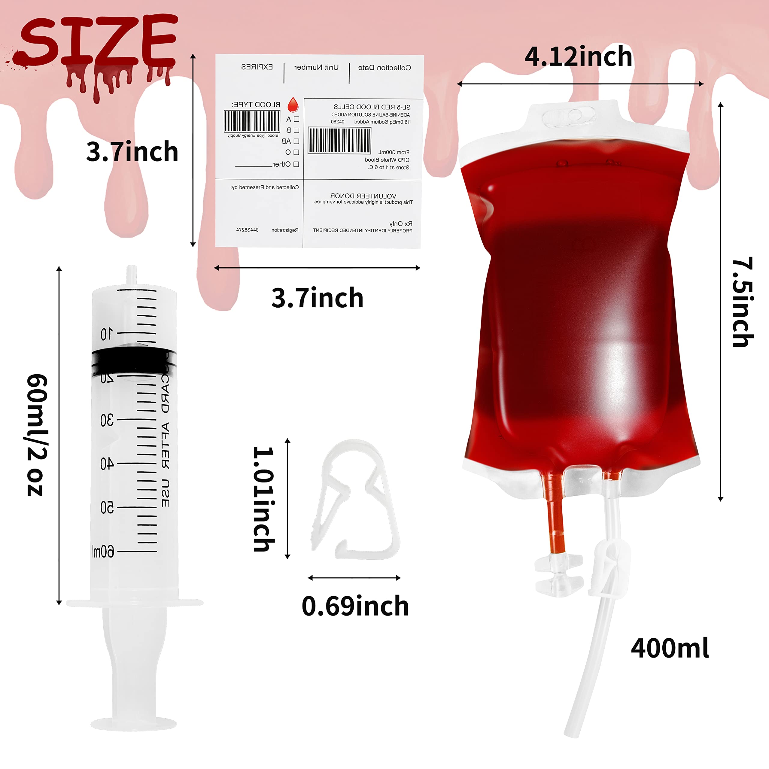 Lansian syringe filling a bag demonstrating easy, precise drink transfer