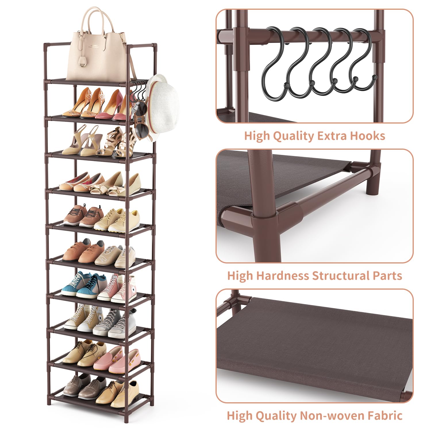 LANTEFUL in entryway with shoes showing organized convenience benefit