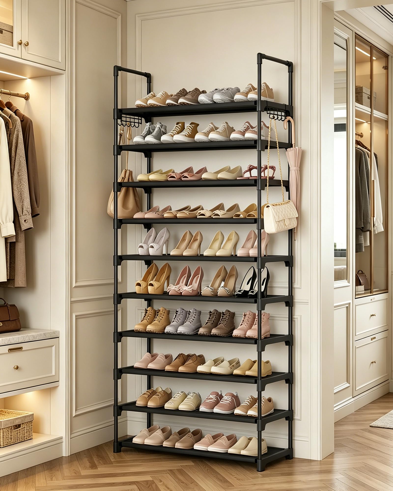 LANTEFUL placed in entryway showing tidy home organization benefit