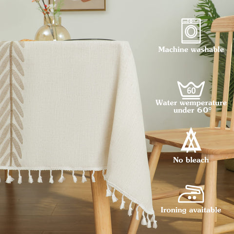 Laolitou tasseled fringe edge detail adding decorative finish and charming appeal