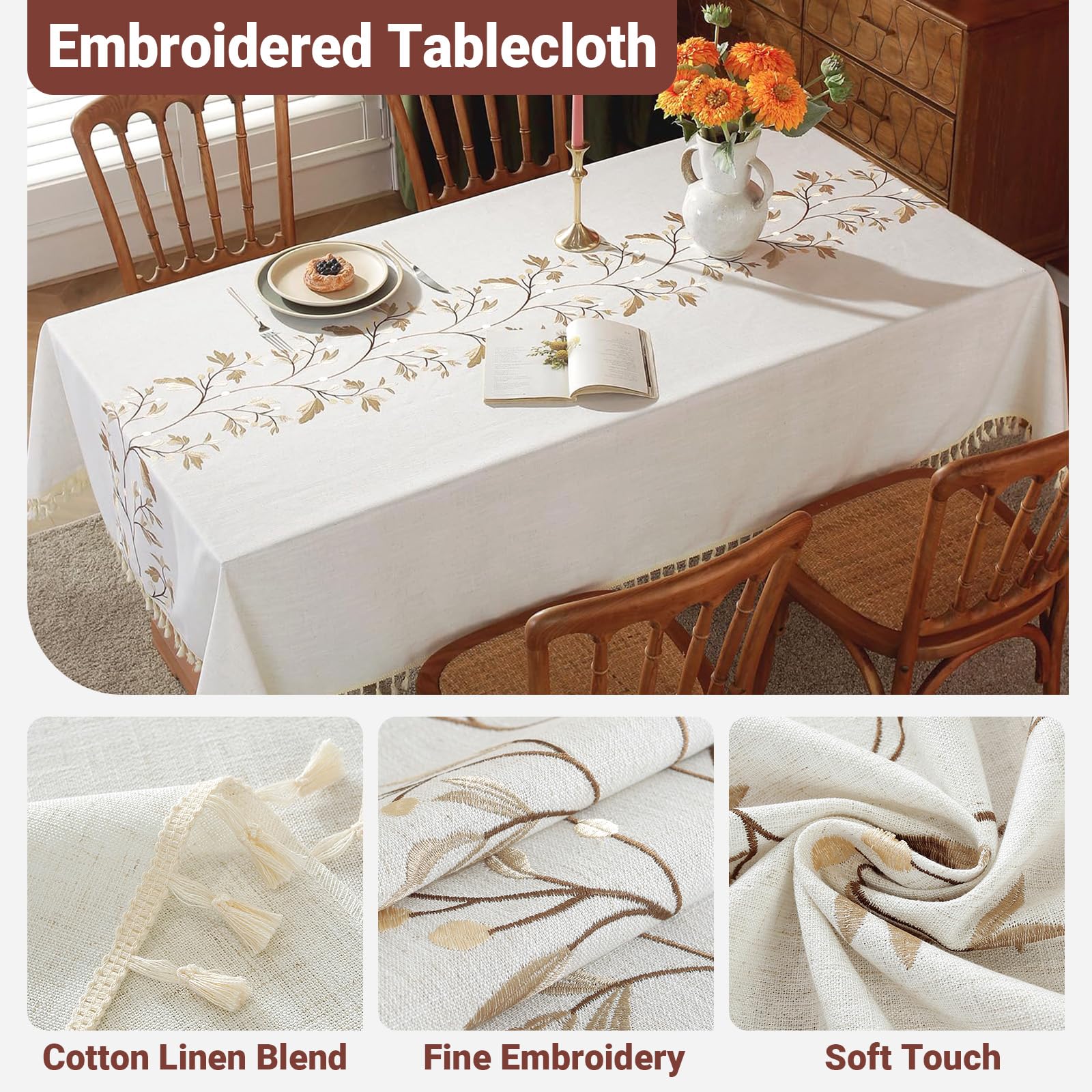 Laolitou tassel fringe edge displayed for decorative finish and soft drape
