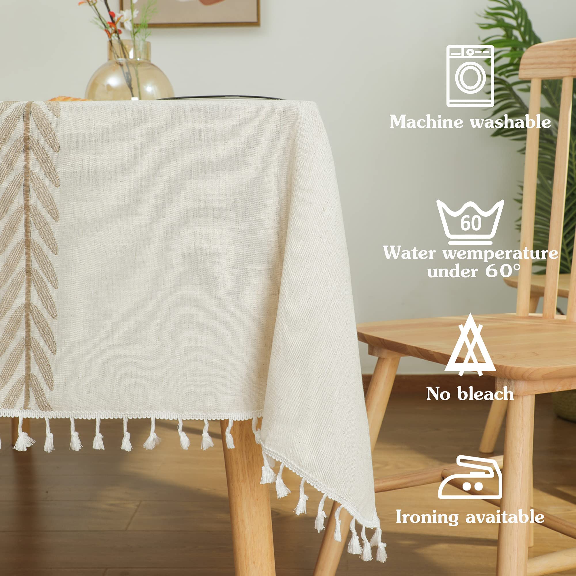 Laolitou fabric texture close-up cotton-linen, delivers natural durable feel
