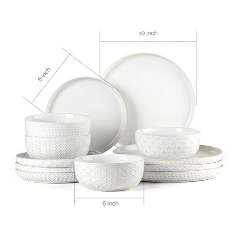 Lareina embossed boho pattern detail highlighting tactile texture and visual interest