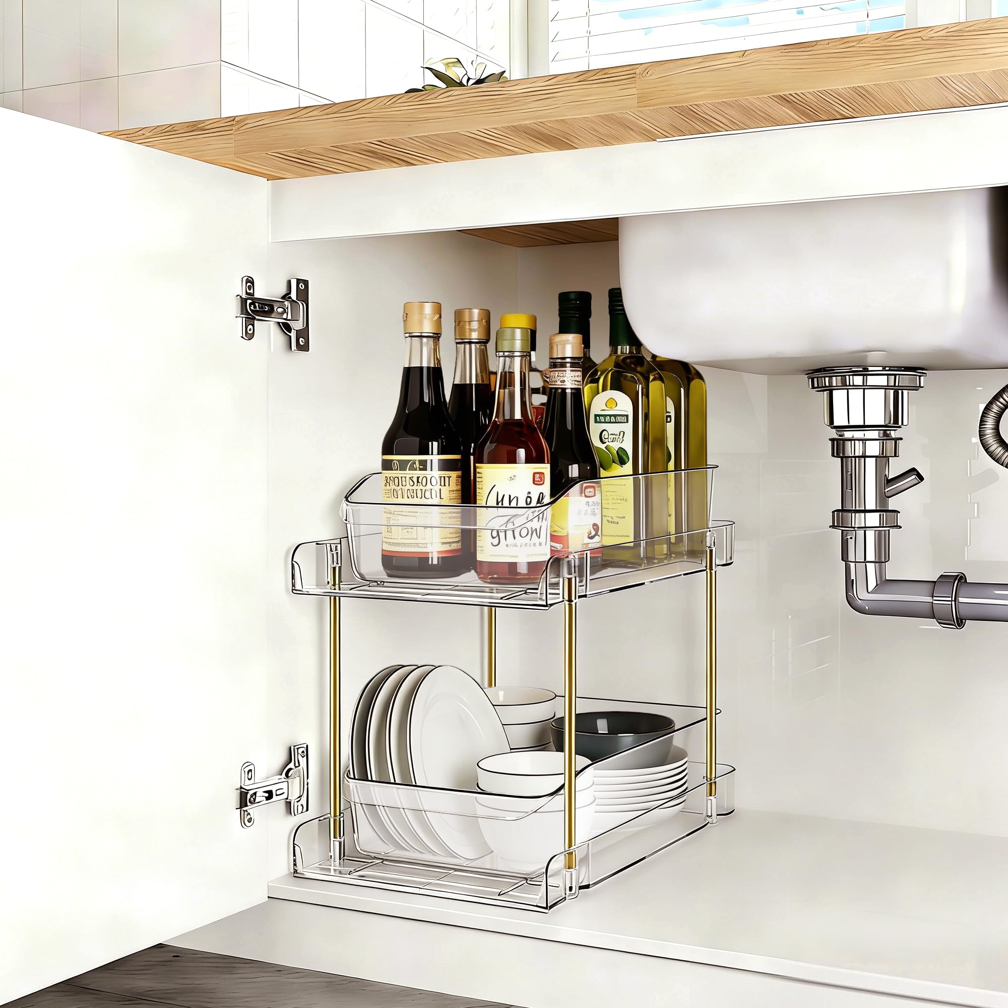 LAREKUN drawer handle close-up demonstrating easy grip and quick access benefit