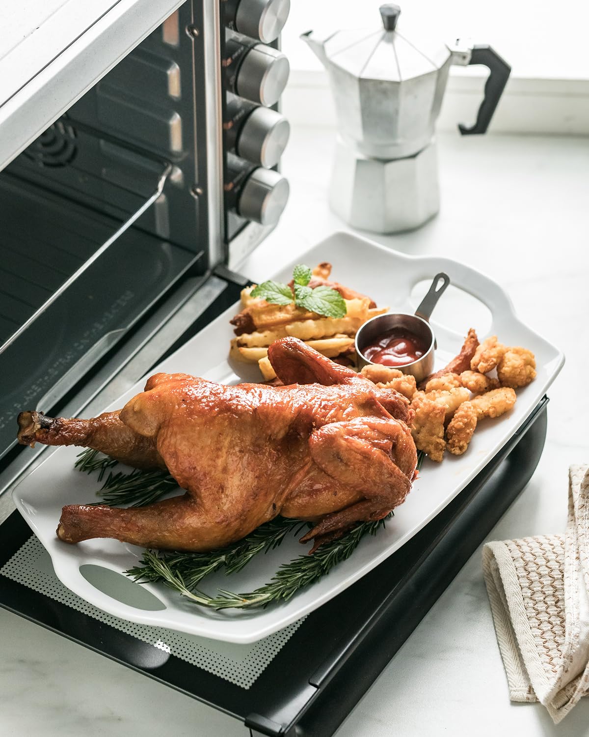 LAUCHUH platter on dining table styled for a celebration enhancing presentation