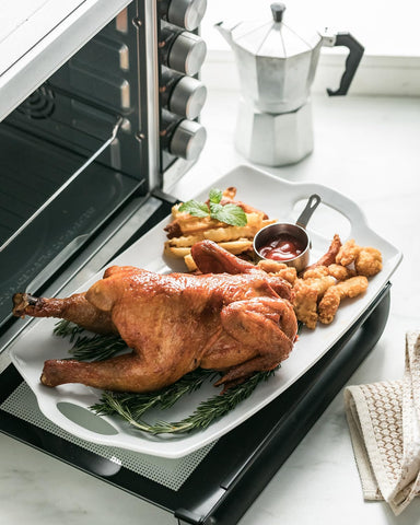 LAUCHUH platter on dining table styled for a celebration enhancing presentation