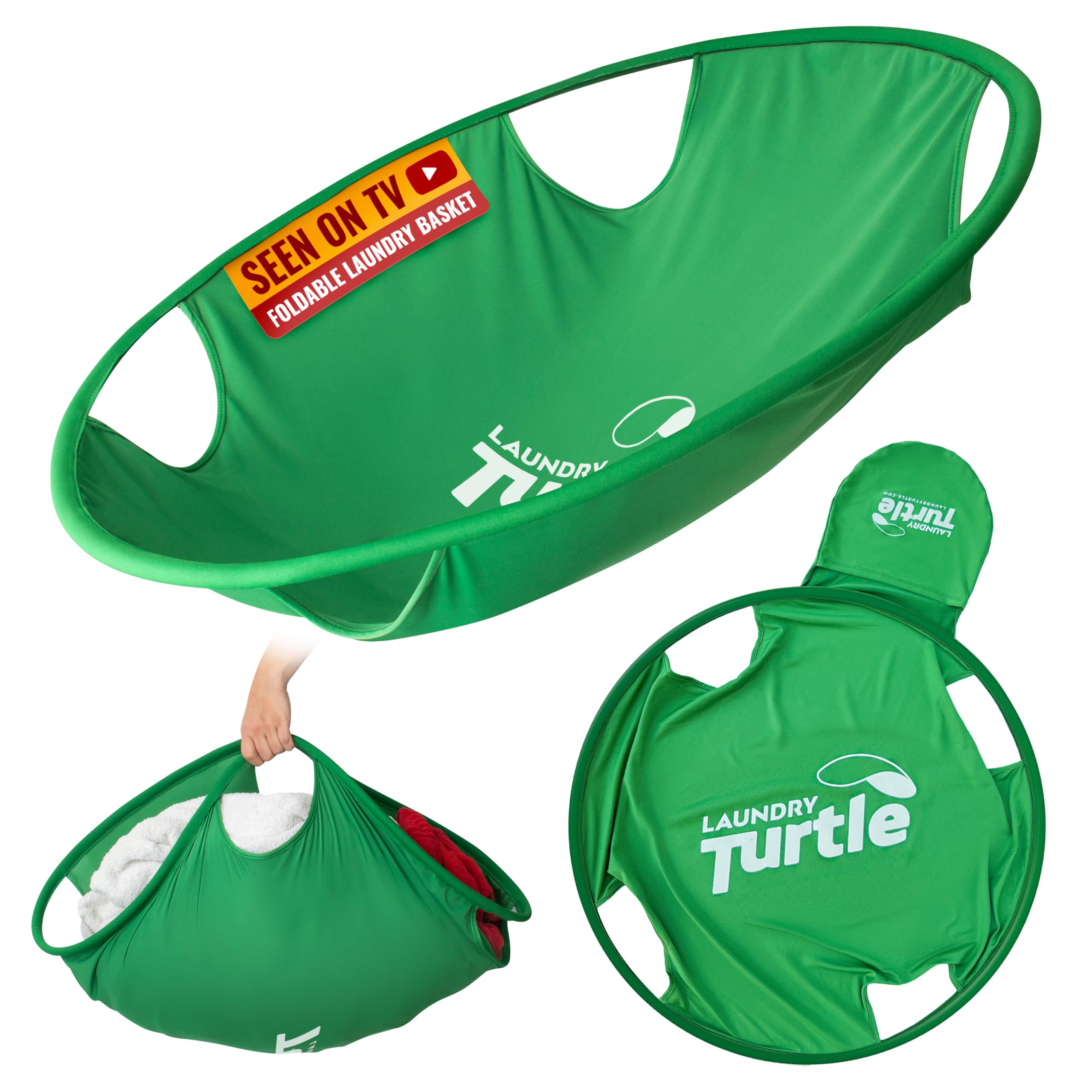 Laundry Turtle in laundry room showing tidy, efficient workflow