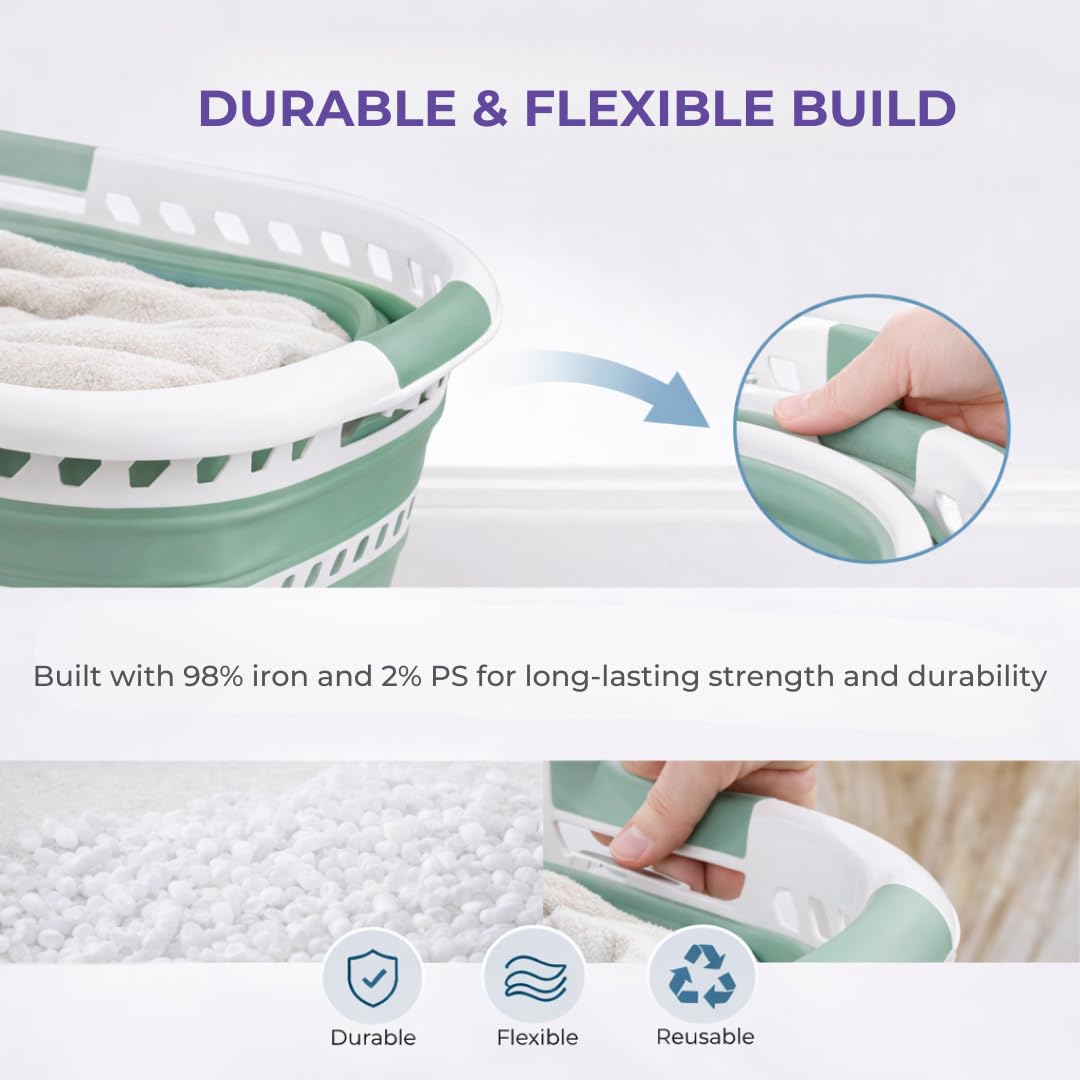 Laundry 360 being carried loaded for portable laundry transport convenience