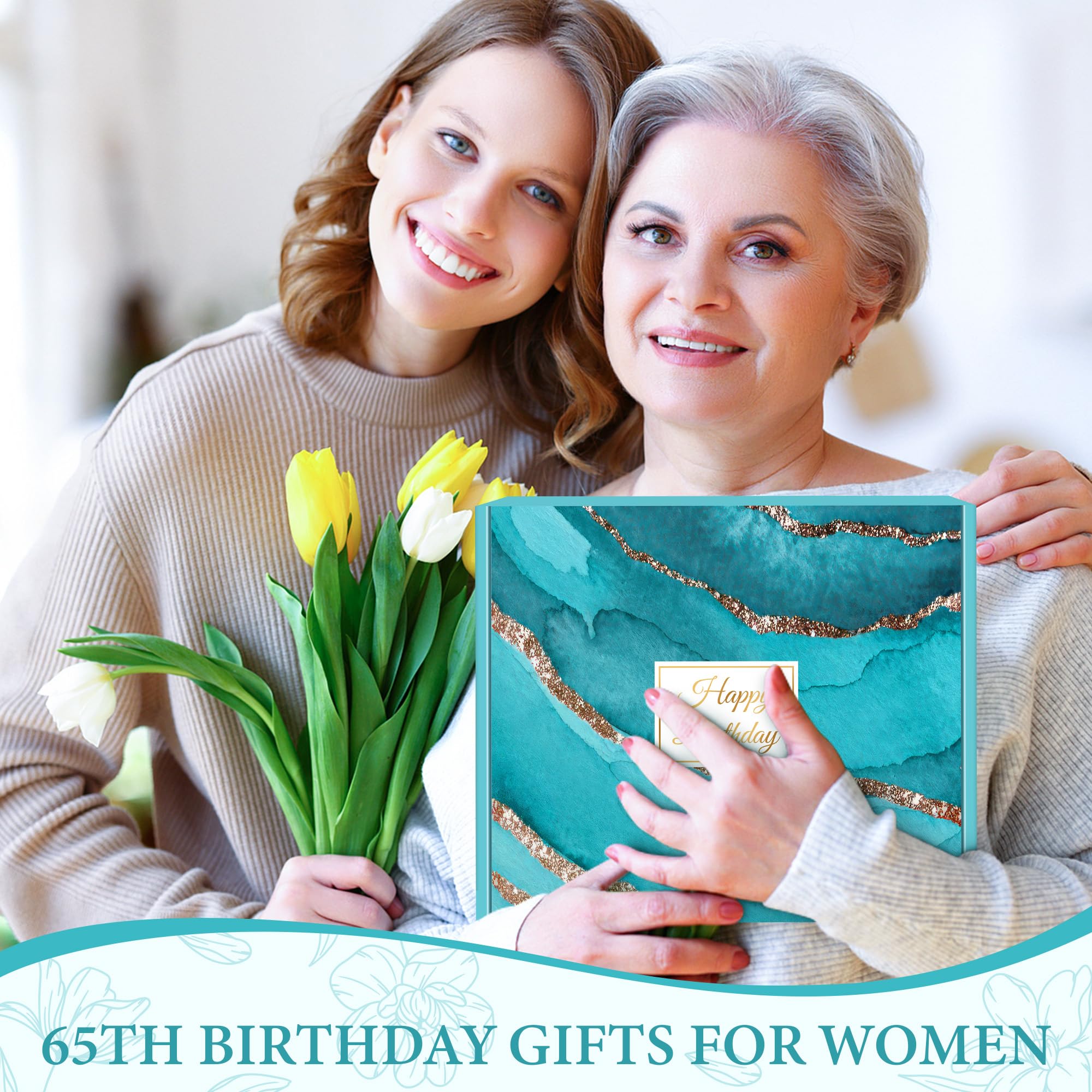 Launrada birthday card open to interior message, nostalgic thoughtful wording