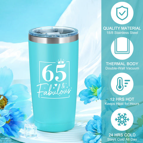 Launrada 20oz tumbler close-up of spill-proof lid and insulated benefit