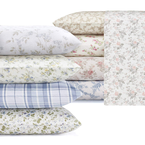 Laura Ashley Audrey Pink pillowcase hem finish benefit: tailored, polished appearance