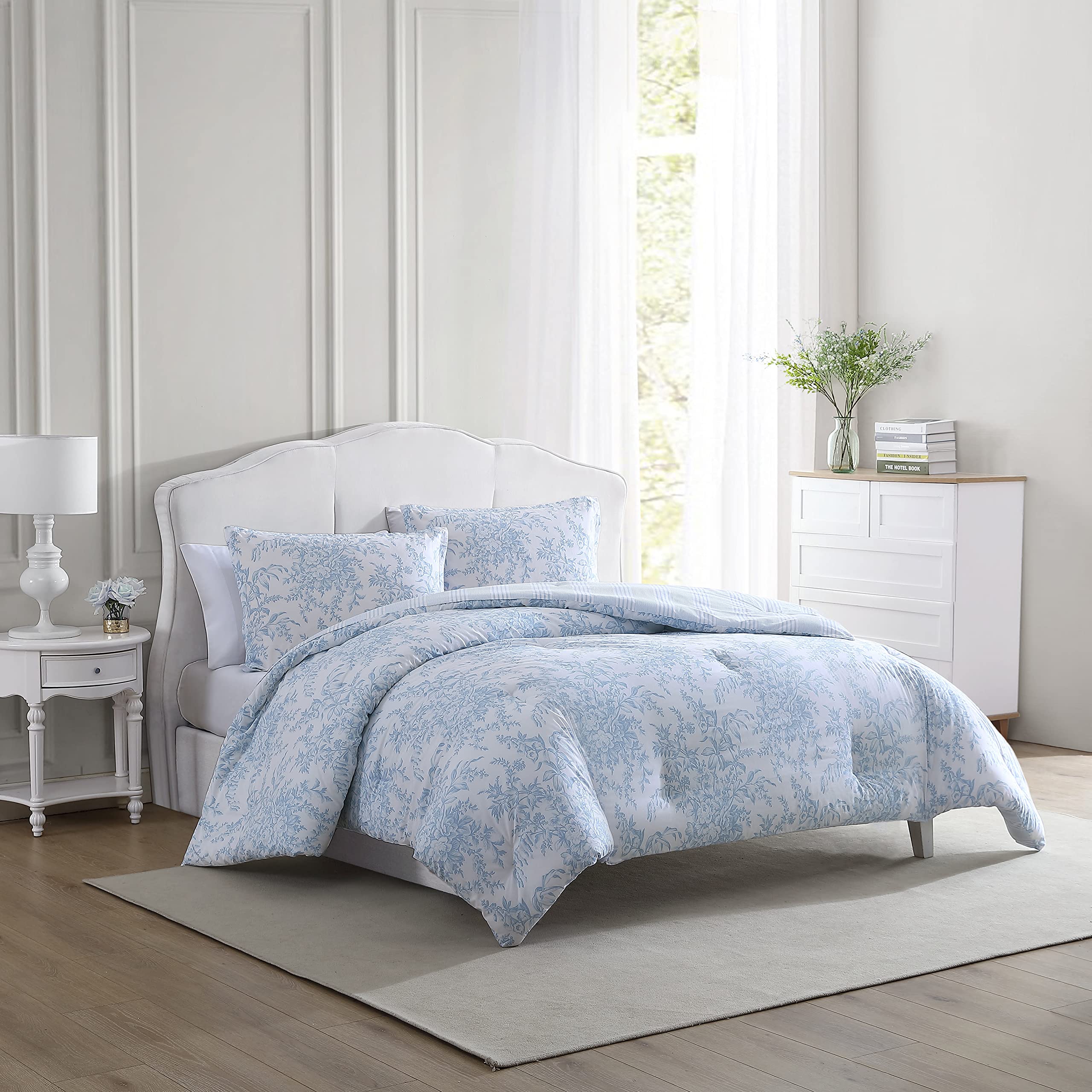 Laura Ashley close-up of cotton weave demonstrating breathable soft fabric