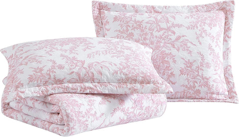 Laura Ashley close-up of pink floral print revealing soft cotton detail and visual appeal
