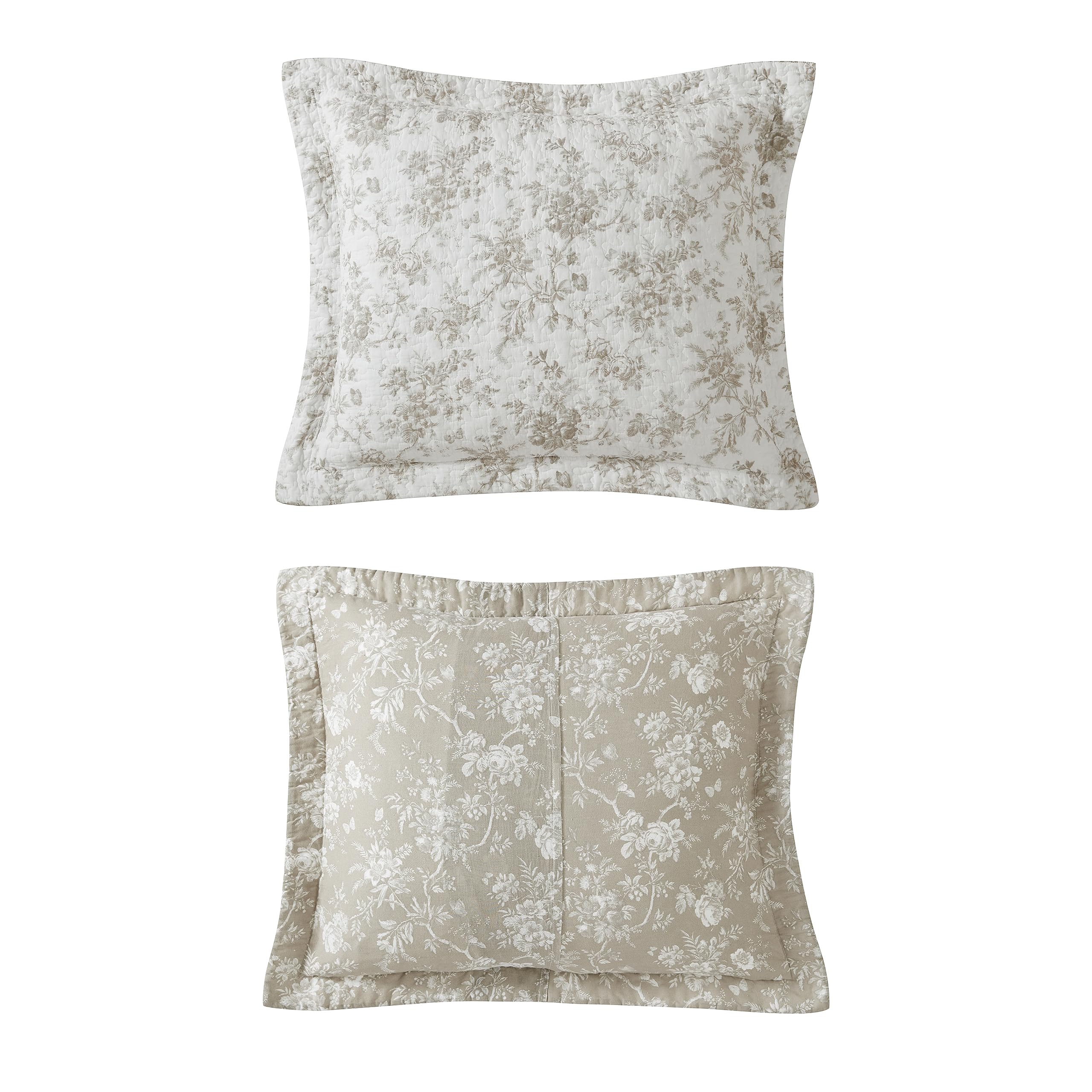 Laura Ashley fabric texture detail demonstrating breathable cotton comfort