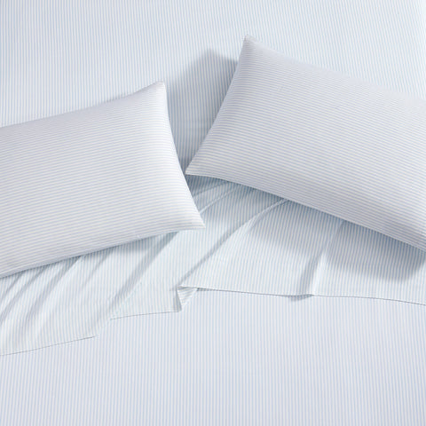 Laura Ashley sateen weave detail highlighting smooth texture and soft feel