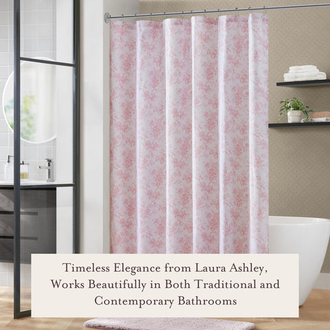 Laura Ashley fabric close-up showing slub texture for tactile, artisanal appeal