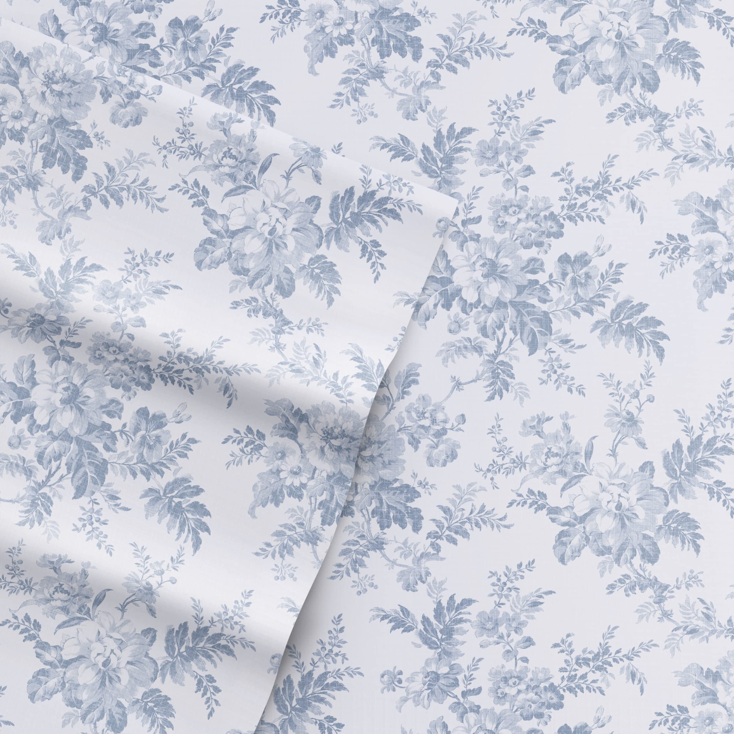 Laura Ashley fabric texture macro revealing plush flannel nap and warmth