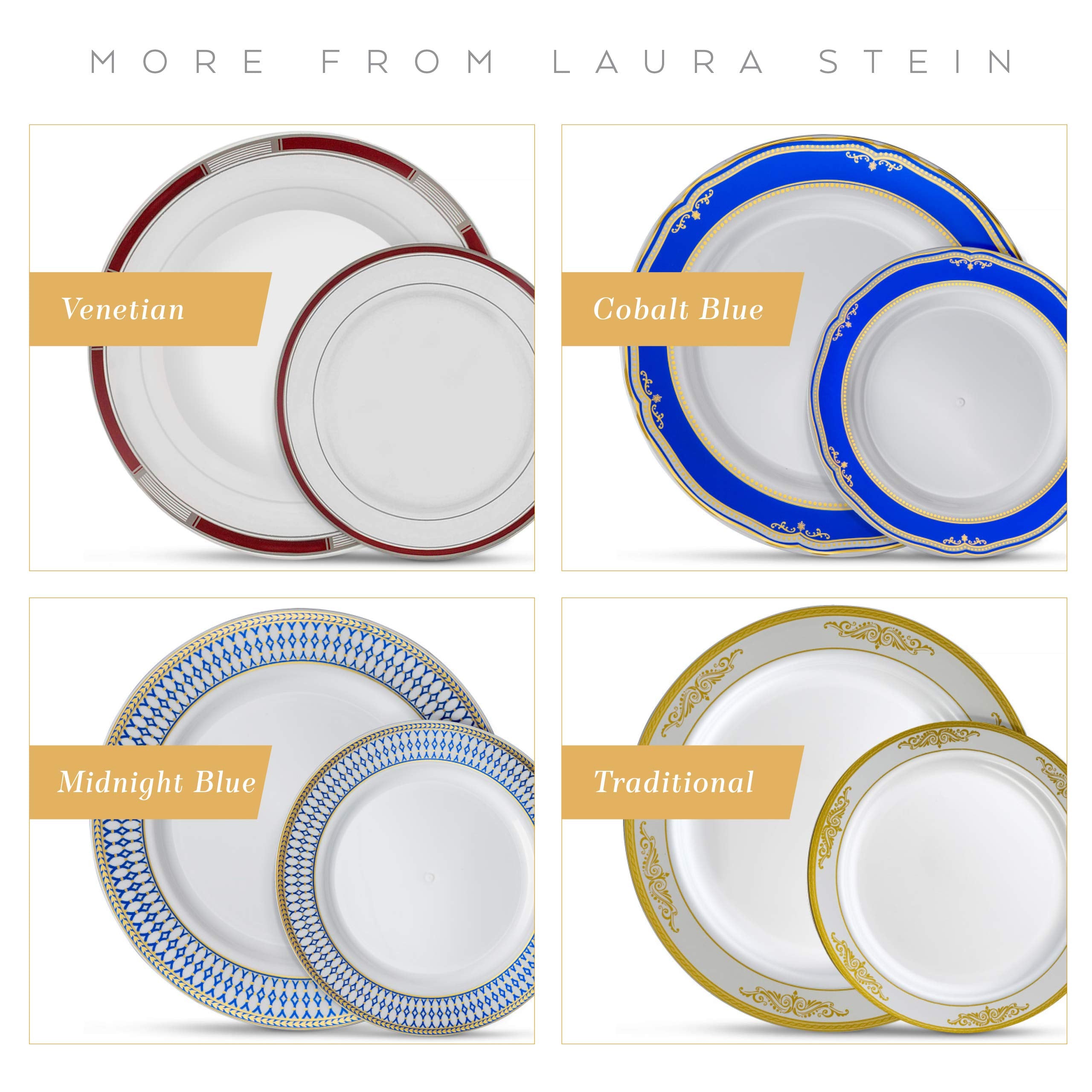 Laura Stein edge and finish closeup demonstrating chip-resistant rim