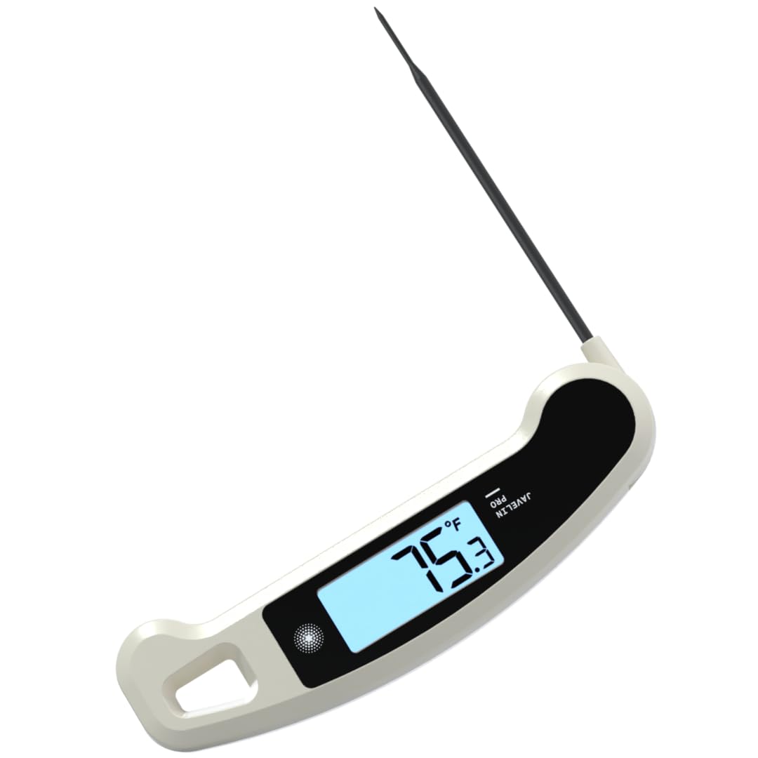 Lavatools Javelin PRO Classic auto-rotating backlit display visible at an angle, improves readability