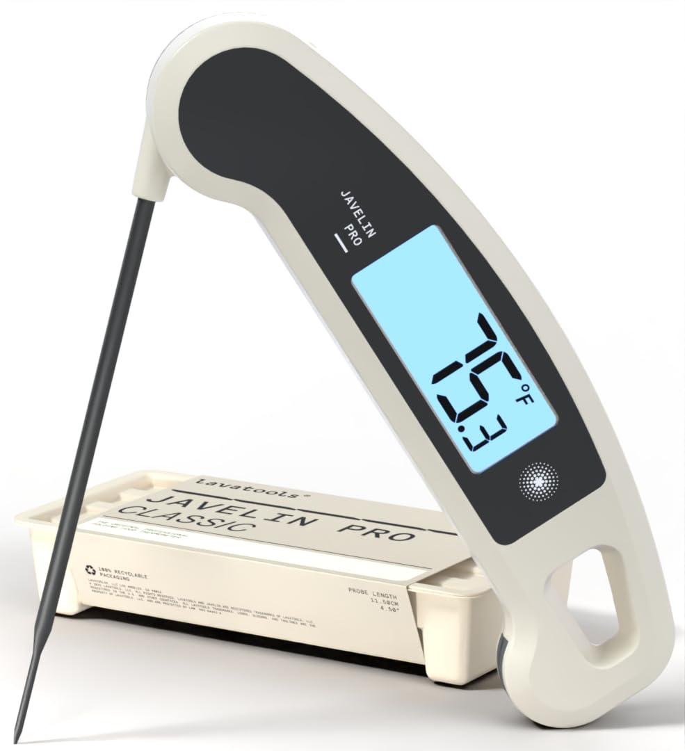 Lavatools Javelin PRO Classic front view showing compact body and probe, excellent for quick checks