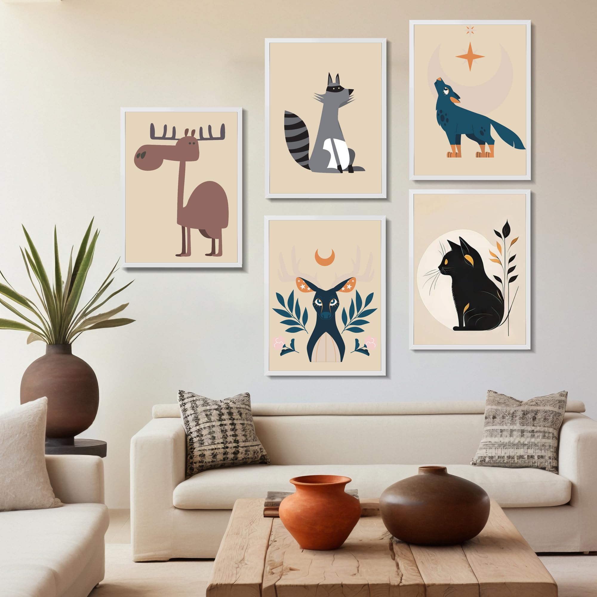 LaVie Home frame shown horizontal and vertical illustrating flexible orientation benefit