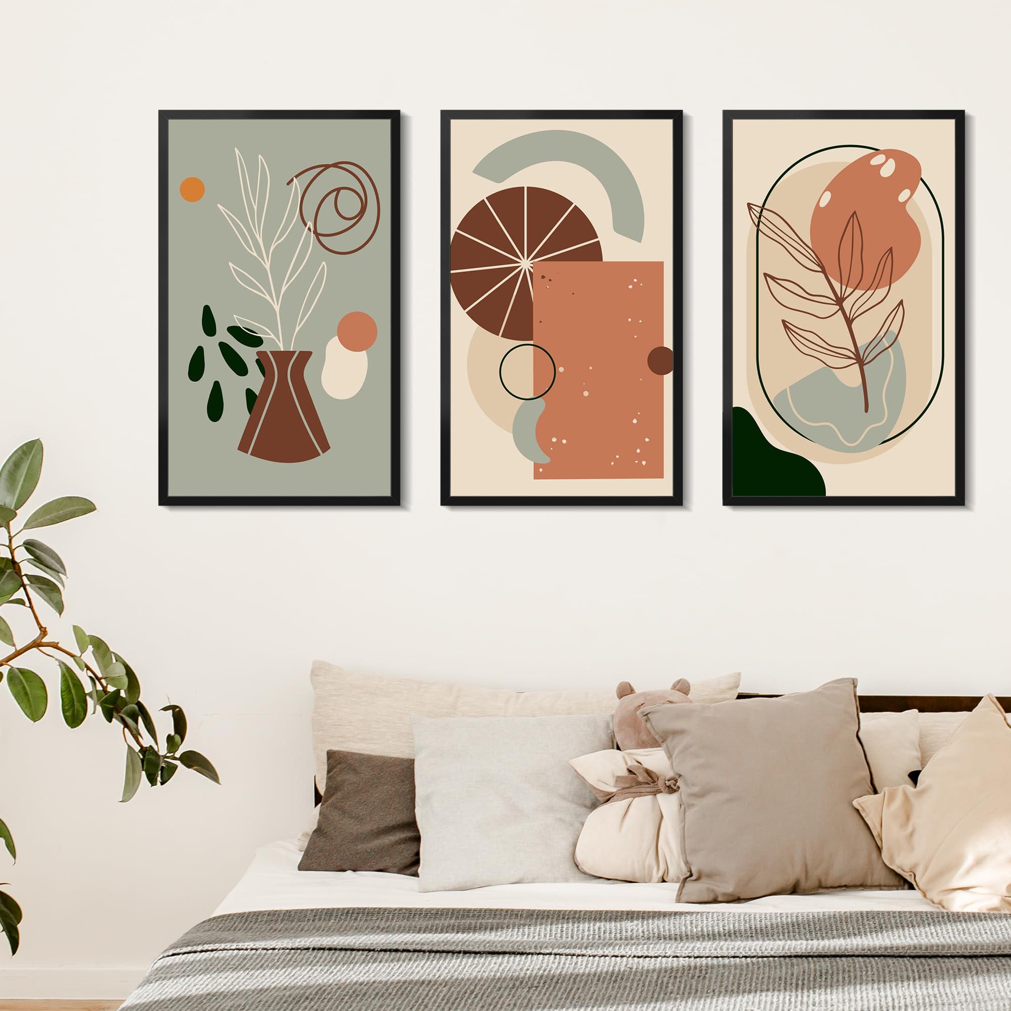 LaVie Home frame shown both horizontal and vertical demonstrating versatile hanging benefit