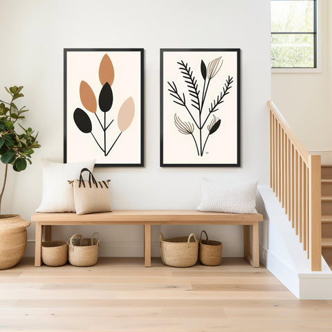 LaVie Home frame displayed horizontally demonstrating versatile hanging options