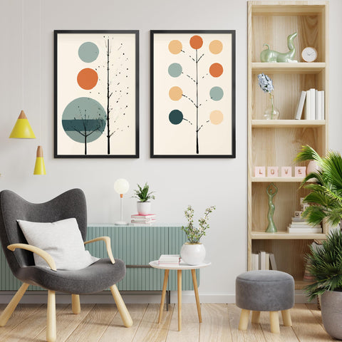 LaVie Home frame beside books showing scale and room-friendly size
