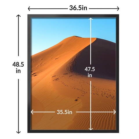 LaVie Home macro of HD plexiglass surface showing clear, scratch-free finish