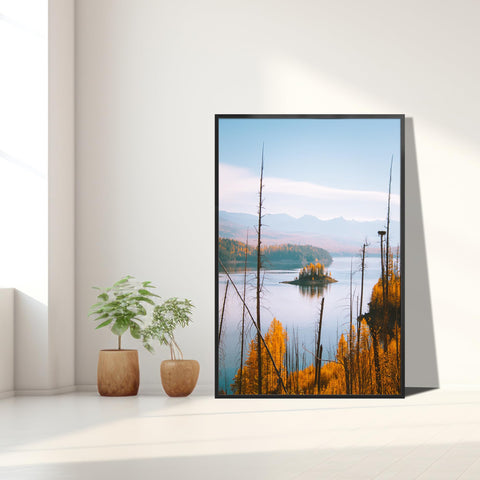 LaVie Home gift setting with wrapped frame showing ready gifting convenience