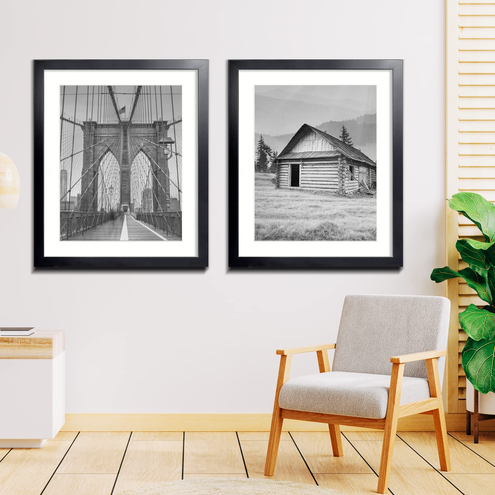 LaVie Home molding close-up displays thick MDF profile, adds gallery feel
