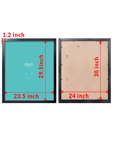 LaVie Home plexiglass closeup displaying clear protective film for scratch-free visibility