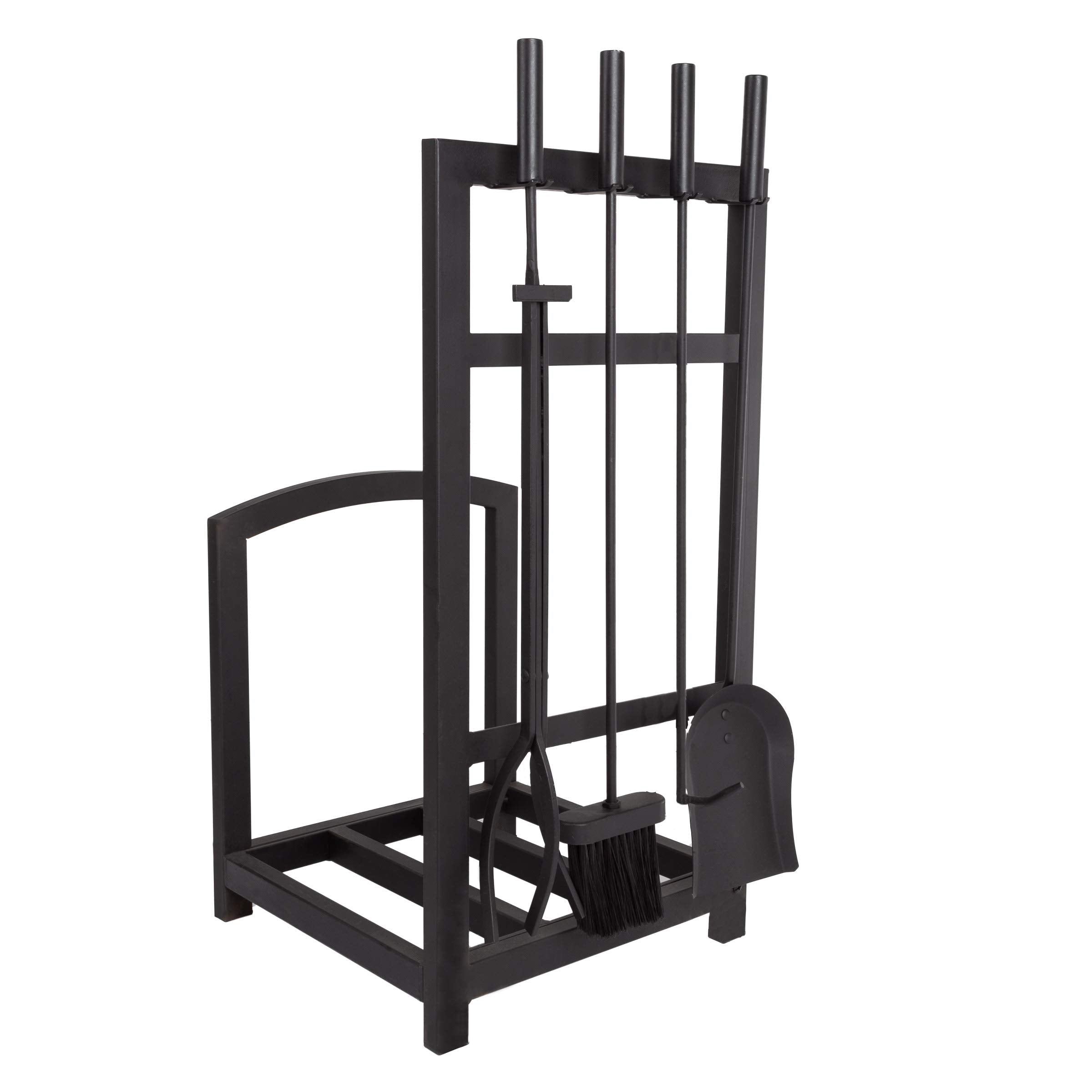 Lavish Home close detail of matte black finish showing durable texture and heat resistance