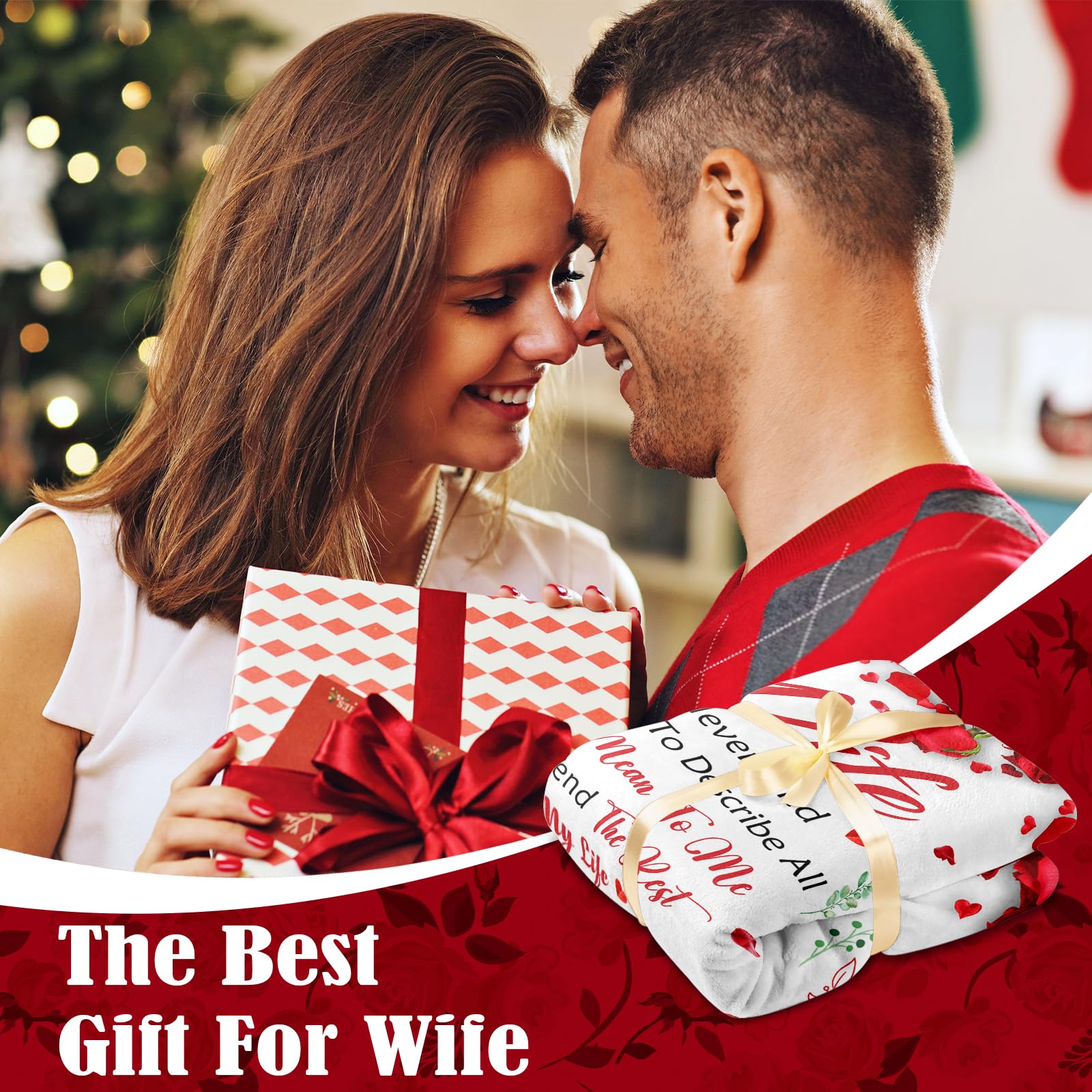 Lavua blanket on couple on sofa showing cozy togetherness