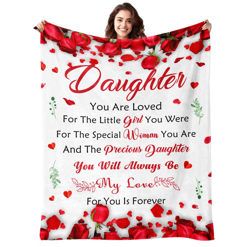 Lavua front-facing blanket display showing warm design and gift appeal