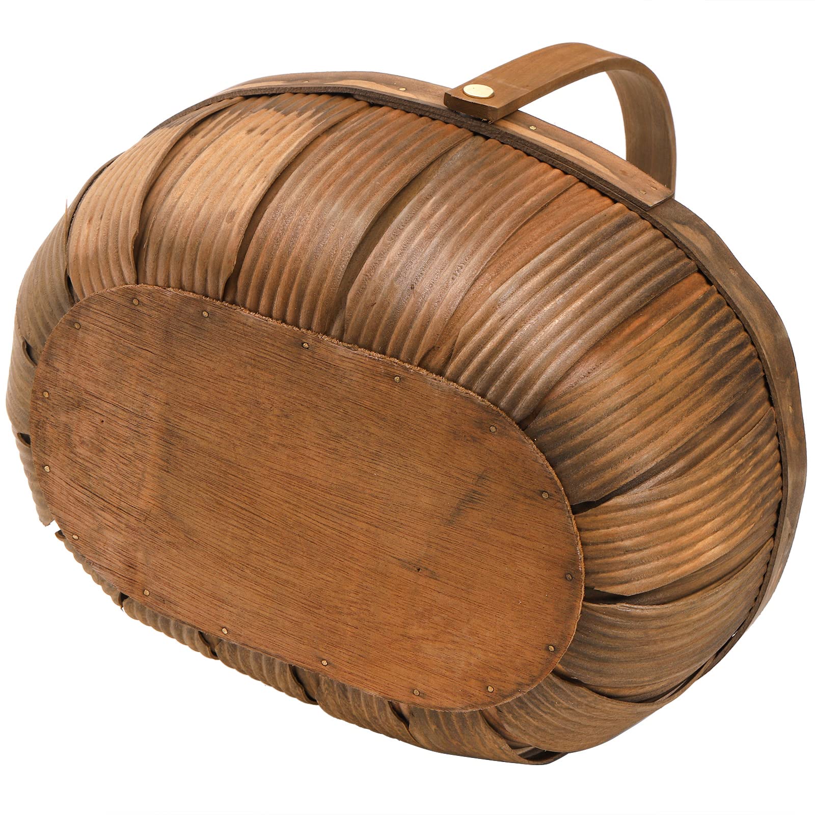 Lawei smooth reinforced wooden handles close detail for comfortable carrying